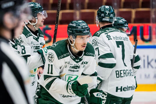 Färjestads Joakim Nygård jublar