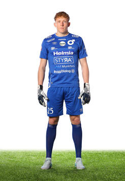 Degerfors målvakt Rasmus Forsell