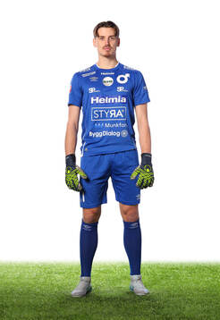Degerfors målvakt Wille Jakobsson