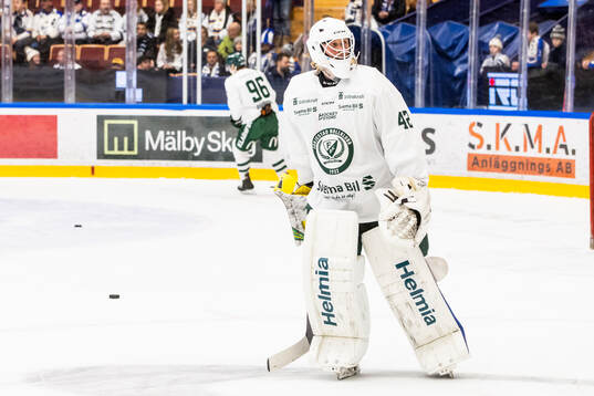 Färjestads målvakt Anders Lindbäck