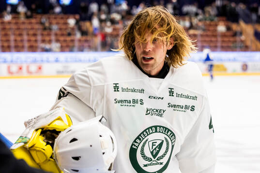Färjestads målvakt Anders Lindbäck