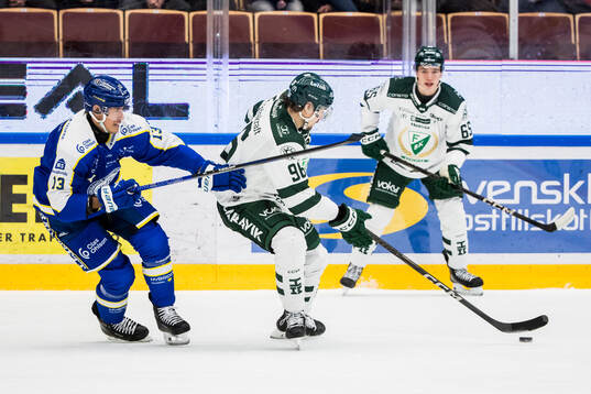 Leksands Jon Knuts och Färjestads David Tomasek