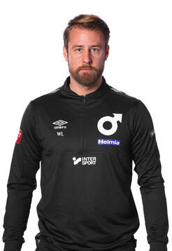 Degerfors tränare William Lundin