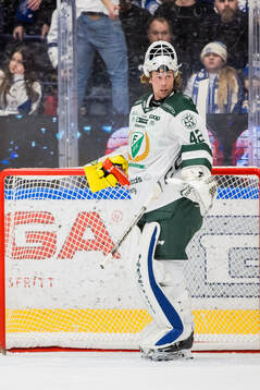 Färjestads målvakt Anders Lindbäck