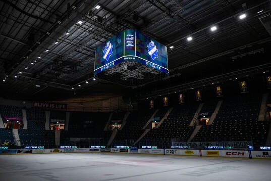 Interiör vy över Hovet