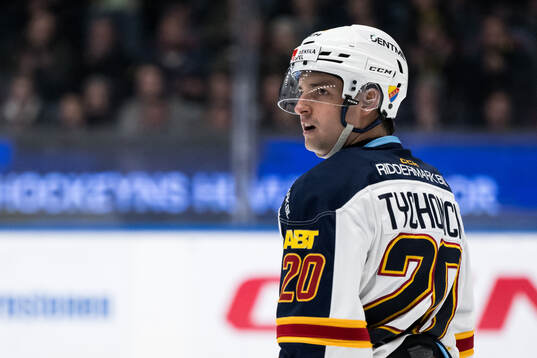 Djurgårdens Jonathan Tychonick deppar