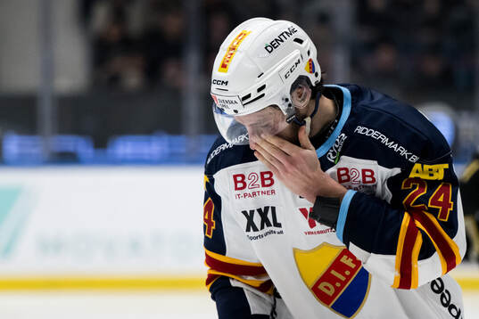 Djurgårdens Ludvig Rensfeldt deppar