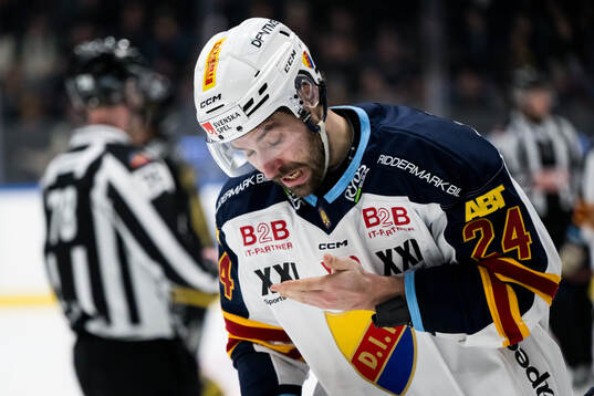 Djurgårdens Ludvig Rensfeldt har ont