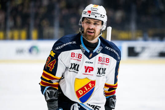 Djurgårdens Daniel Brodin deppar