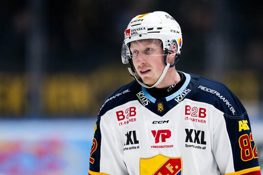 Djurgårdens Colby Sissons deppar
