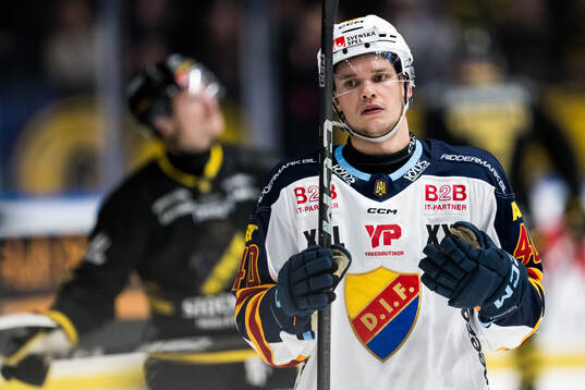 Djurgårdens Arvid Costmar deppar