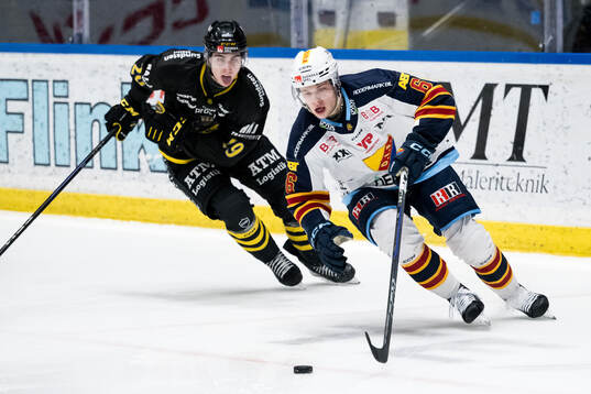 AIKs Daniel Ljungman och Djurgårdens Mattias Hävelid