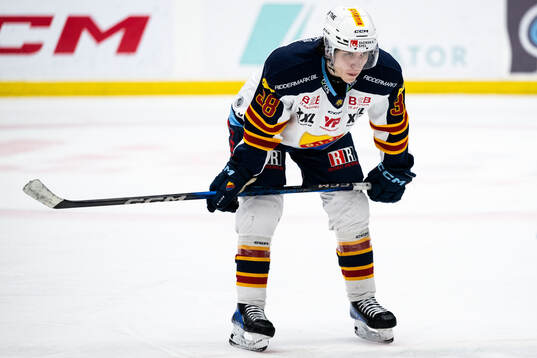 Djurgårdens Victor Eklund deppar