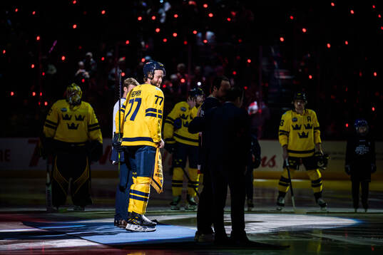 Victor Hedman of Sweden
