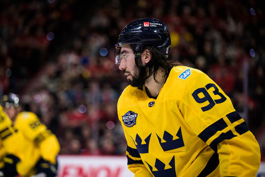 Mika Zibanejad of Sweden