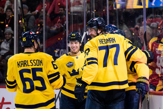 Erik Karlsson, Jesper Bratt, Victor Hedman, Lucas Raymond