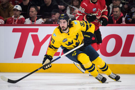 Mika Zibanejad of Sweden