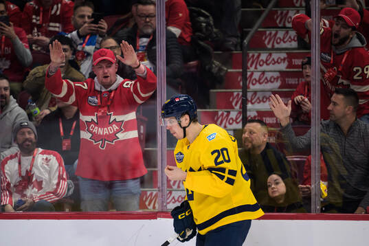 Joel Eriksson Ek of Sweden