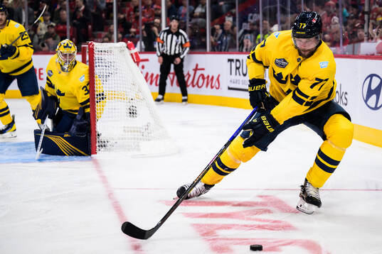 Victor Hedman of Sweden