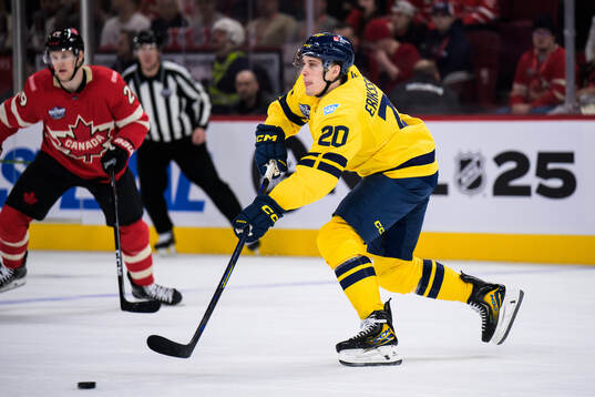 Joel Eriksson Ek of Sweden