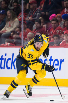 Mika Zibanejad of Sweden