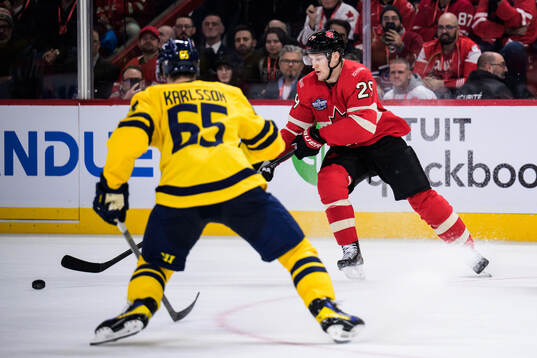 Nathan MacKinnon of Canada