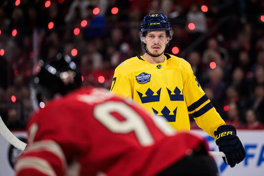 Rickard Rakell of Sweden