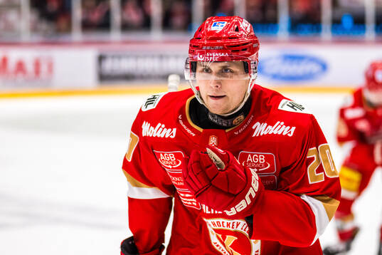 Kalmars John Dahlström jublar