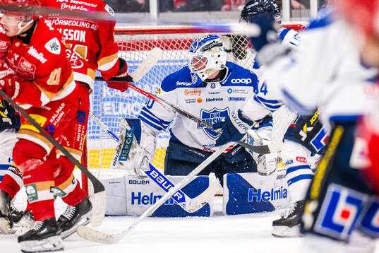 Karlskogas målvakt Samuel Jonsson