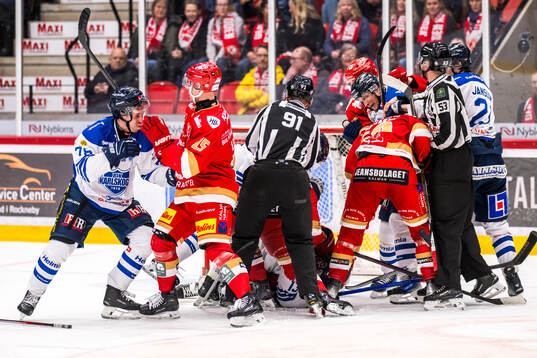 Karlskogas Leevi Viitala och Kalmars Carl-Johan Lerby