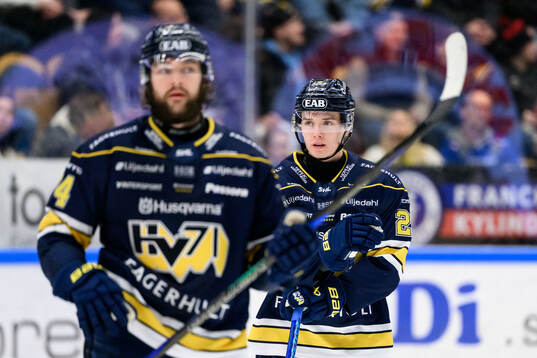 HV71s Wilhelm Hallquisth deppar