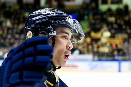 HV71s Jonathan Ang jublar