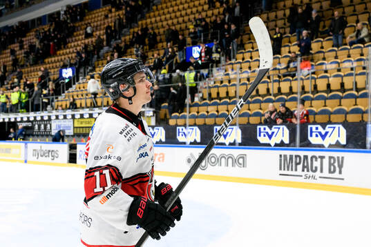 Malmö Redhawks Nikola Pasic jublar
