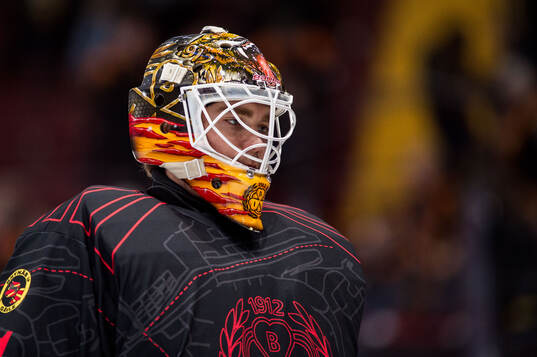 Brynäs målvakt Erik Källgren