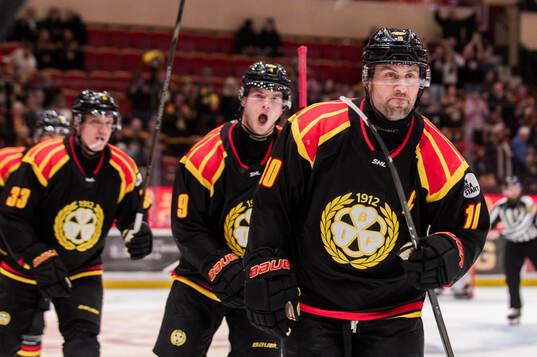 Brynäs Johan Larsson jublar