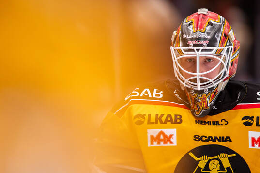 Luleås målvakt Joel Lassinantti