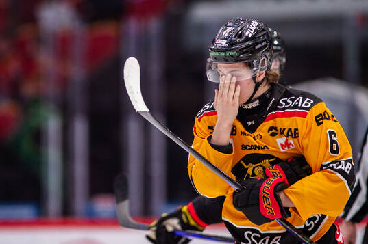 Luleås Isac Hedqvist deppar