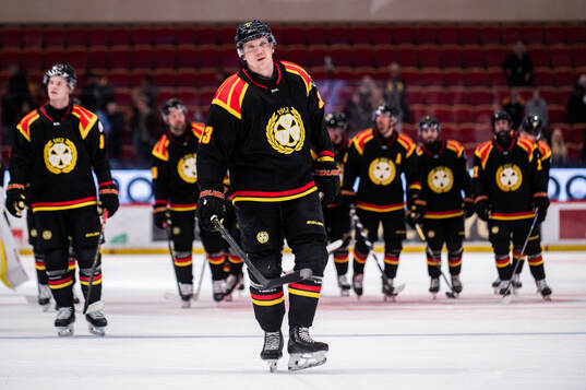 Brynäs Jakob Silfverberg jublar