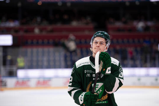 Färjestads Lucas Forsell deppar
