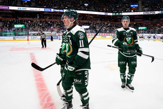 Färjestads Joakim Nygård och Färjestads Stian Solberg