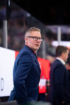 Färjestads assisterande tränare Johan Hedberg