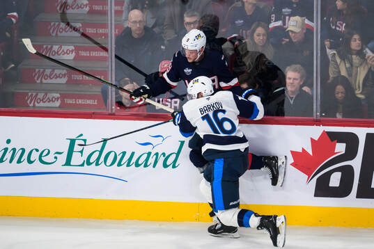 Aleksander Barkov of Finland and Jack Eichel of USA