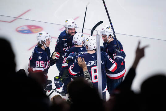 Jack Hughes, Auston Matthews, Jake Guentzel, Zach Werenski