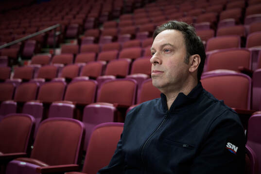 Elliotte Friedman, reporter Sportsnet, poses for a portrait