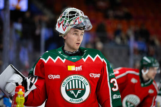 Frölundas målvakt Tobias Normann