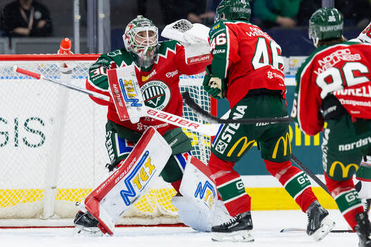 Frölundas målvakt Tobias Normann