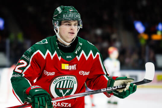 Frölundas Filip Cederqvist jublar