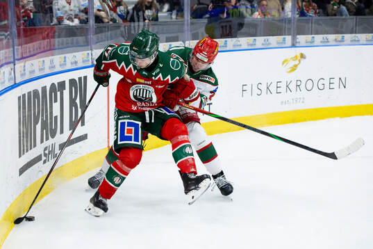 Frölundas Isac Born och Modos Mattias Norlinder