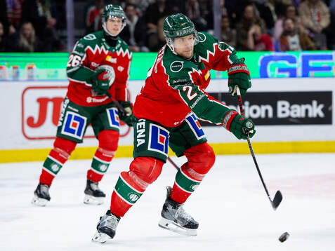 Frölundas Isac Heens och Christian Folin