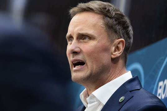 Frölundas tränare Roger Rönnberg